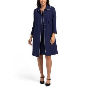 NIPON BOUTIQUE Navy/Ivory Jacket And Dress Suit